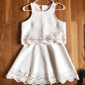 Lovers and Friends Crop Top Skirt Set